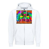 White lgbtq gaymer and gender symbol tumbler Zipper Hoodie - HRA Design Shop