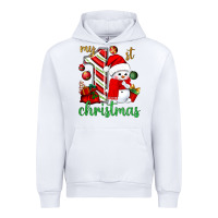 White My 1st. Christmas with cute snowman Urban Hoodie - NancyCooperArtShop