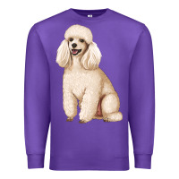 Purple standart poodle Premium Sweatshirt - Artiststas
