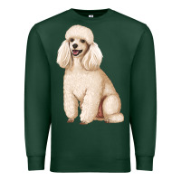 Sports Green standart poodle Premium Sweatshirt - Artiststas