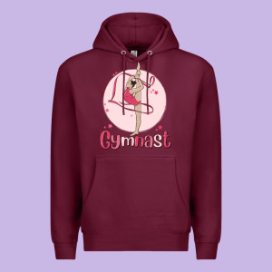 Gymnast Premium Hoodie Designed By Maliassmallbusiness