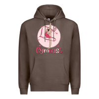 Coffee gymnast Premium Hoodie - MaliasSmallBusiness