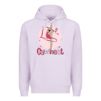 Lilac gymnast Premium Hoodie - MaliasSmallBusiness