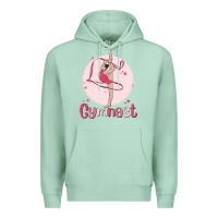 Seafoam gymnast Premium Hoodie - MaliasSmallBusiness