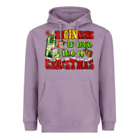 Lavender beginning to look like a christmas with gin and gifts Heavyweight Hoodie - AdoDesignShop