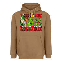Toasted Coconut beginning to look like a christmas with gin and gifts Heavyweight Hoodie - AdoDesignShop
