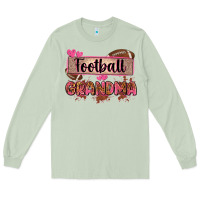 Matcha football grandma with leopard Long Sleeve Tee - Zillion Design Studio