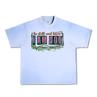 Grape Ice be still and know that i am god Urban Heavy Tee - texasbilliewilder