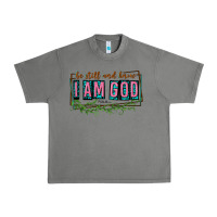 Tornado be still and know that i am god Urban Heavy Tee - texasbilliewilder