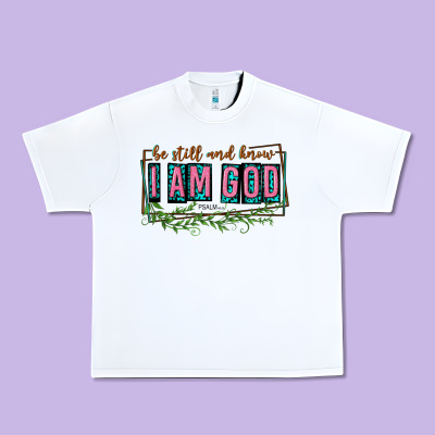 Urban Heavy Tee be still and know that i am god