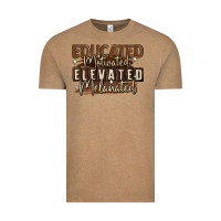 Vintage Coffee educated motivated elevated melanated Vintage Tee - MaliasSmallBusiness