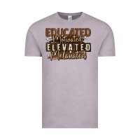 Vintage Zinc educated motivated elevated melanated Vintage Tee - MaliasSmallBusiness