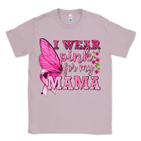 Lilac I Wear Pink For My Mama with Butterfly Classic Tee - texasbilliewilder