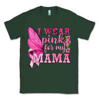 Sports Green I Wear Pink For My Mama with Butterfly Classic Tee - texasbilliewilder