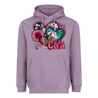 Lavender certified nursing assistant cna hearts Heavyweight Hoodie - Jasminsmagicworld
