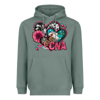 Sage certified nursing assistant cna hearts Heavyweight Hoodie - Jasminsmagicworld