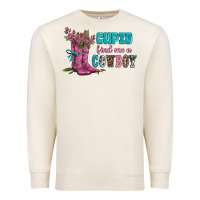 Sandshell velantines day cupid find me a cowboy Premium Sweatshirt - AdoDesignShop