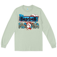 Matcha baseball nana with leopard Long Sleeve Tee - Zillion Design Studio