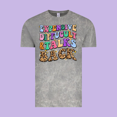 Vintage Tee expensive diffucult and talks back