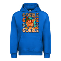 Cobalt Gobble Gobble Gobble Urban Hoodie - MaliasSmallBusiness
