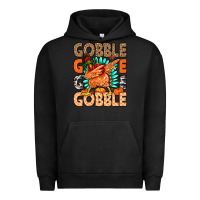 Pigment Black Gobble Gobble Gobble Urban Hoodie - MaliasSmallBusiness
