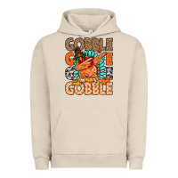 Pigment French Oak Gobble Gobble Gobble Urban Hoodie - MaliasSmallBusiness