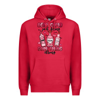 Cardinal dear cupid just bring something strong Premium Hoodie - MaliasSmallBusiness