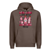 Coffee dear cupid just bring something strong Premium Hoodie - MaliasSmallBusiness