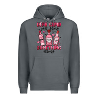 Rock dear cupid just bring something strong Premium Hoodie - MaliasSmallBusiness