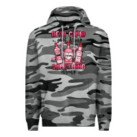Slate Camo dear cupid just bring something strong Premium Hoodie - MaliasSmallBusiness