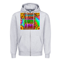 Heather Grey kindness peace inclusion hope equality love diversity Zipper Hoodie - HRA Design Shop