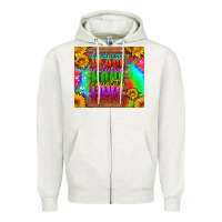 Oatmeal Heather kindness peace inclusion hope equality love diversity Zipper Hoodie - HRA Design Shop