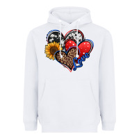 White 4th of july american hearts Heavyweight Hoodie - Jasminsmagicworld