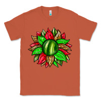 Copper watermelon sunflower Classic Tee - Zillion Design Studio