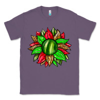 Lavender watermelon sunflower Classic Tee - Zillion Design Studio