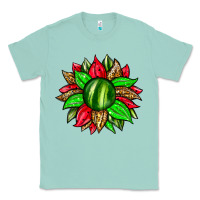 Seafoam watermelon sunflower Classic Tee - Zillion Design Studio