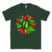 Sports Green watermelon sunflower Classic Tee - Zillion Design Studio