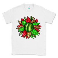 White watermelon sunflower Classic Tee - Zillion Design Studio