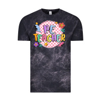 Cloud Black pe teacher Vintage Tee - MaliasSmallBusiness