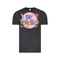 Vintage Black pe teacher Vintage Tee - MaliasSmallBusiness