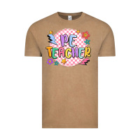 Vintage Coffee pe teacher Vintage Tee - MaliasSmallBusiness
