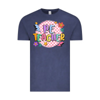 Vintage Denim pe teacher Vintage Tee - MaliasSmallBusiness