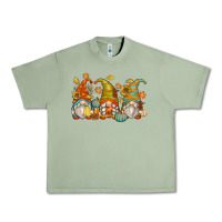 Oil Green fall gnomes Urban Heavy Tee - Zillion Design Studio