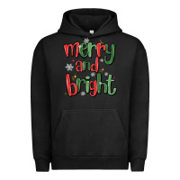 Pigment Black merry and bright Urban Hoodie - MaliasSmallBusiness