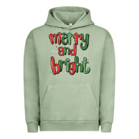 Pigment Oil Green merry and bright Urban Hoodie - MaliasSmallBusiness