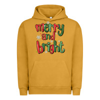 Pigment Peanut Butter merry and bright Urban Hoodie - MaliasSmallBusiness
