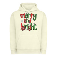 Pigment Pistachio merry and bright Urban Hoodie - MaliasSmallBusiness