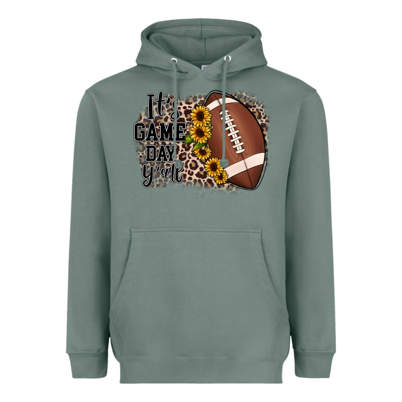 It's Game Day Y'all Heavyweight Hoodie by JahusDesignShop | Teevron