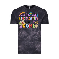 Cloud Black watch out kindergarten here i come Vintage Tee - MaliasSmallBusiness