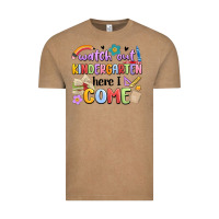 Vintage Coffee watch out kindergarten here i come Vintage Tee - MaliasSmallBusiness